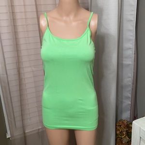 Lime green tank